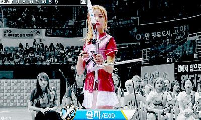 아육대 양궁 솔지.gif (데이터 주의) | 인스티즈