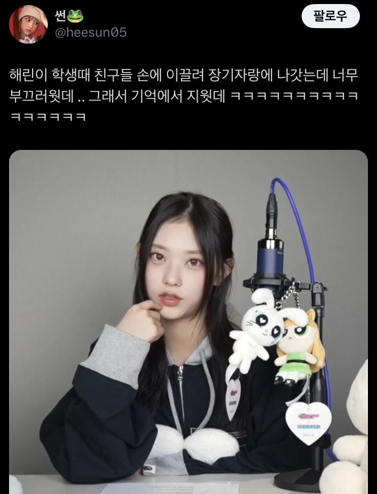 학창시절 정말 조용하고 착했다던 일화뿐인 뉴진스 해린 | 인스티즈