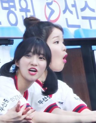 놀라운 오마이걸 비니 승희 머리 크기 차이 | 인스티즈
