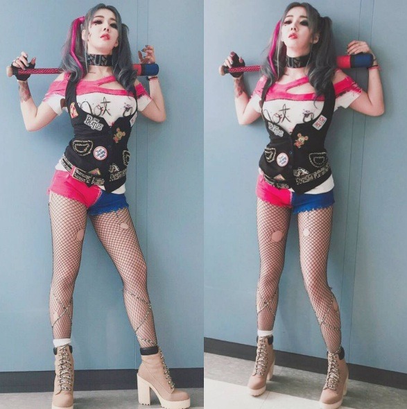 할리퀸 코스프레한 여자 연예인들.jpg | 인스티즈