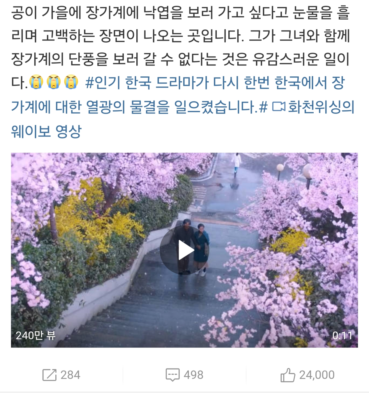 폭싹 속았수다 때문에 국뽕 폭발한 중국.jpg | 인스티즈