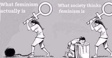 실제 페미니즘 vs 사람들이 오해하는 페미니즘 | 인스티즈