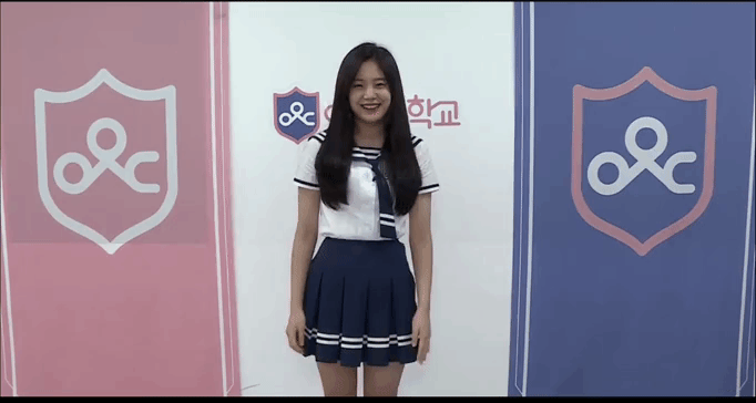 몸매 포텐이 보이는 프로미스 장규리.gif | 인스티즈