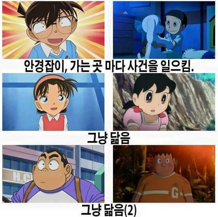 코난과 도라에몽의 공통점 | 인스티즈