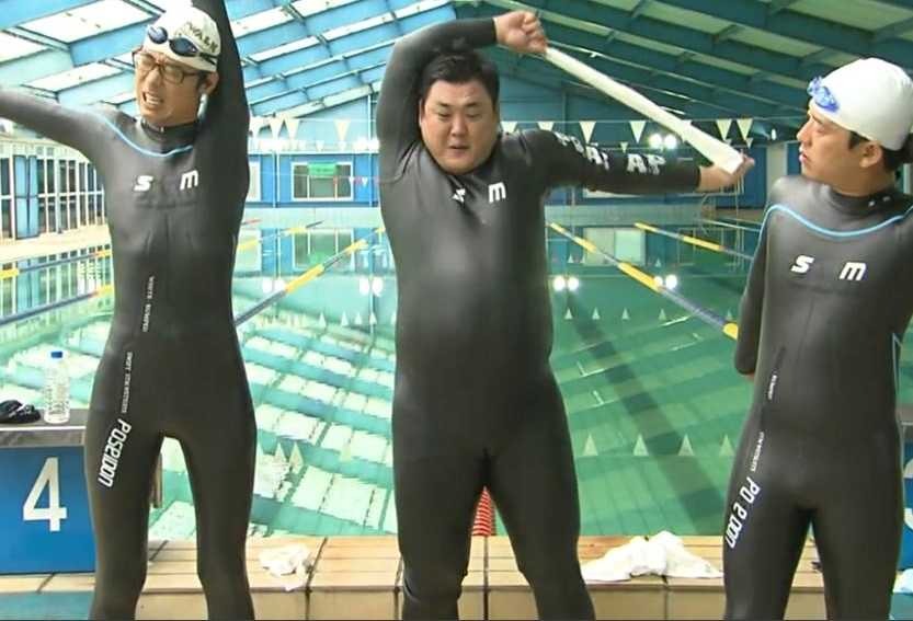 이윤석 몸매보고 놀라다가 김준현보고 더 놀람...ㅋㅋㅋㅋ | 인스티즈