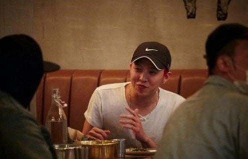 홍대 삼거리 푸줏간 yg 회식.jpg (홍대 자주 오는 지디) | 인스티즈