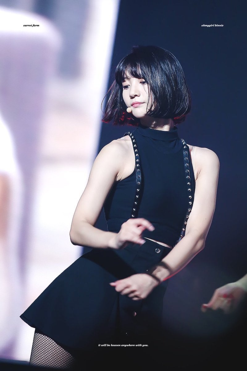 오마이걸 비니 겨드랑이.jpg | 인스티즈