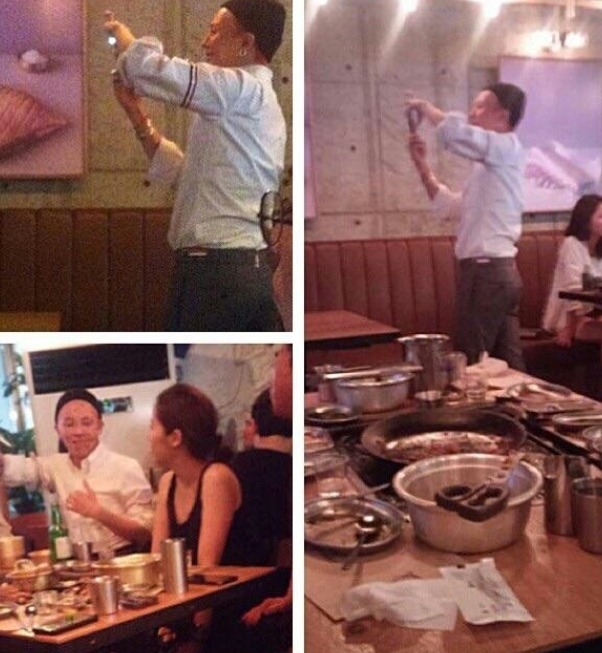홍대 삼거리 푸줏간 yg 회식.jpg (홍대 자주 오는 지디) | 인스티즈