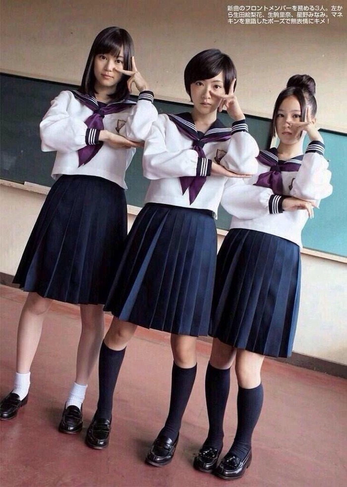 일본 여자아이돌의 싱글앨범 활동별 교복 | 인스티즈