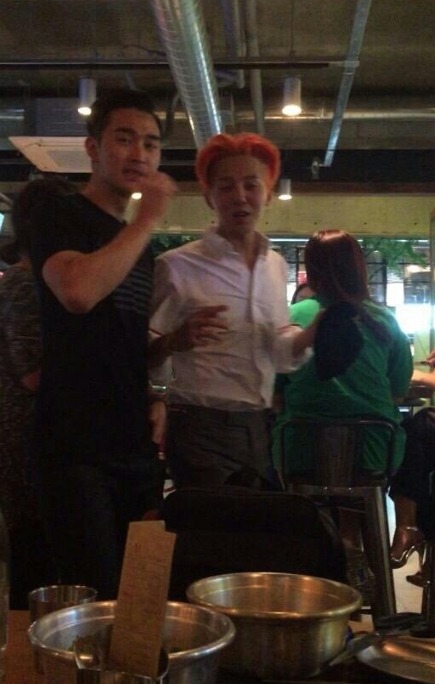 홍대 삼거리 푸줏간 yg 회식.jpg (홍대 자주 오는 지디) | 인스티즈