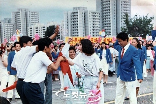 북한에 핵폭탄 이상의 충격을 안겨준 사건!!!!! '임수경 방북사건' | 인스티즈