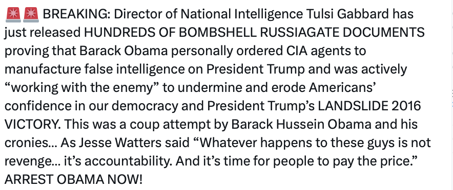 트럼프, 오바마 긴급체포 명령 | 인스티즈