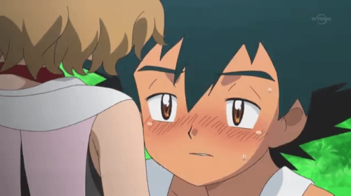 세레나 가슴에 얼굴 파묻는 포켓몬스터 지우 .gif | 인스티즈