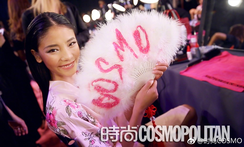 2017년 빅토리아 시크릿에 선 동양인(중국인) 모델 | 인스티즈