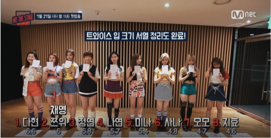 트와이스 입크기 서열 | 인스티즈