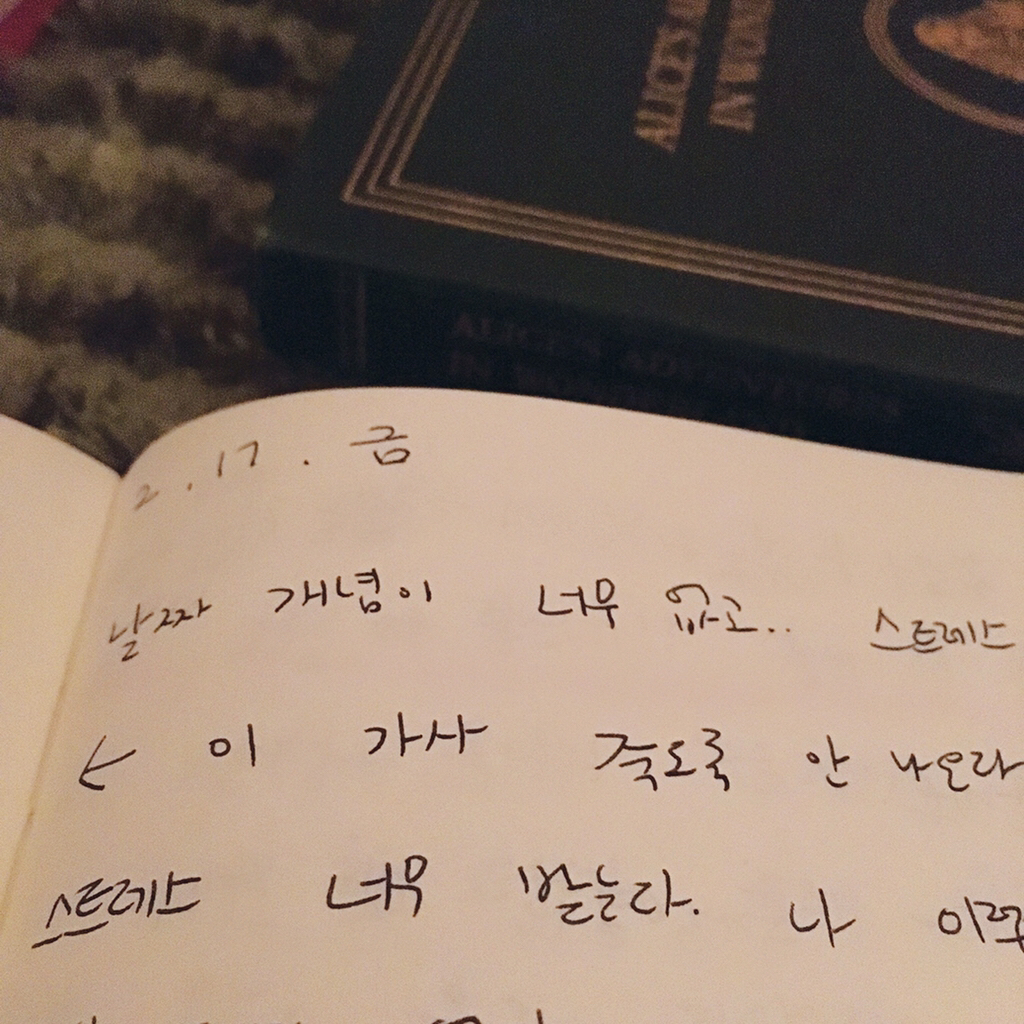 일기 쓰고 싶어지는 아이유 일기장 모음.jpg | 인스티즈