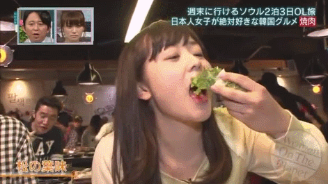 한국음식 좋아하는 일본 여자 아나운서 먹방 | 인스티즈