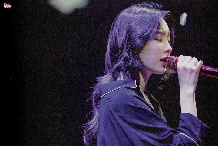 보라색에 진심인 태연 | 인스티즈
