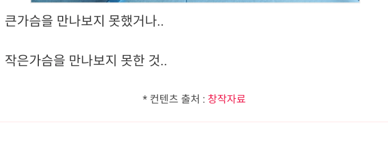 큰가슴이 왜 좋은지 모르겠다는 사람 특징.jpg | 인스티즈