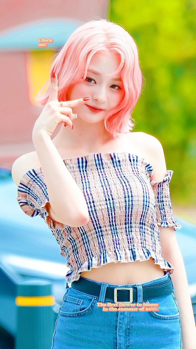 핑크머리한 프로미스나인 이나경 미모 근황.jpgif | 인스티즈