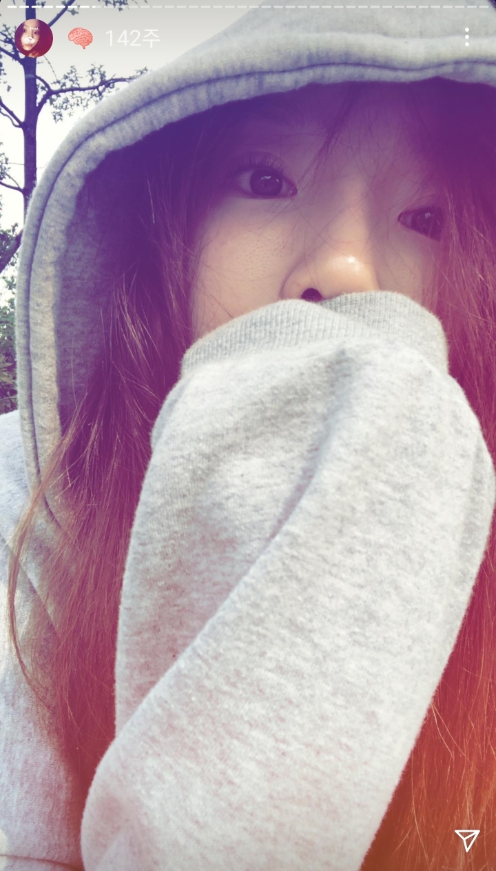 보라색에 진심인 태연 | 인스티즈