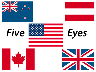 미국의 핵심 동맹국이라 불리는 Five Eyes(5개의 눈) | 인스티즈