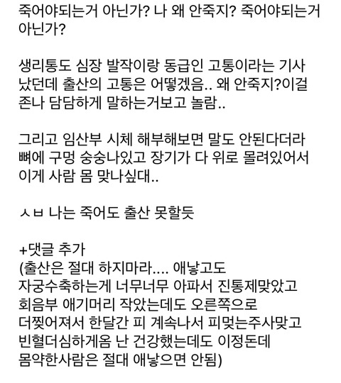 임신한 유투버 영상봤는데 충격이야.jpg | 인스티즈