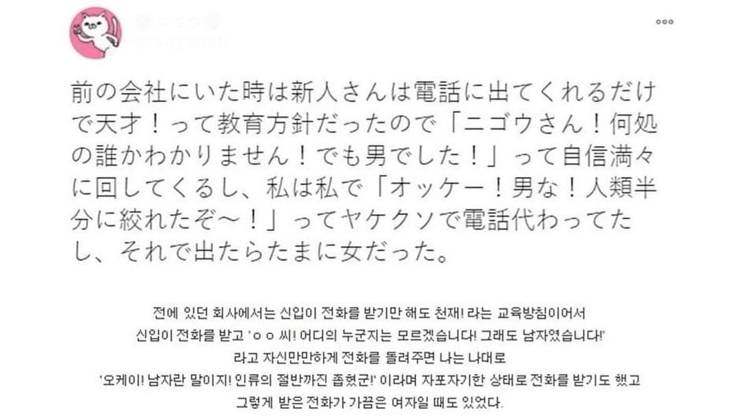님들의 신입시절 엄청난 실수담을 공유해주셈.twt | 인스티즈