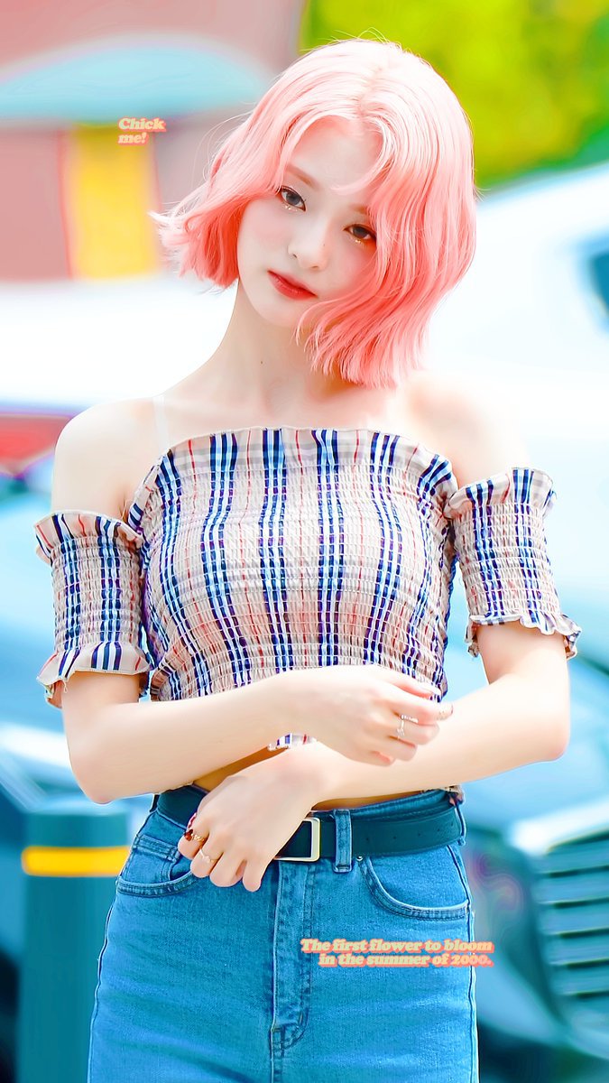 핑크머리한 프로미스나인 이나경 미모 근황.jpgif | 인스티즈