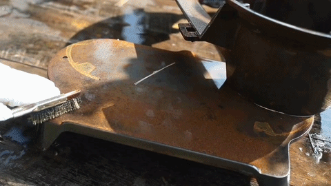 속이 시원해지는 무쇠 녹 제거.gif | 인스티즈