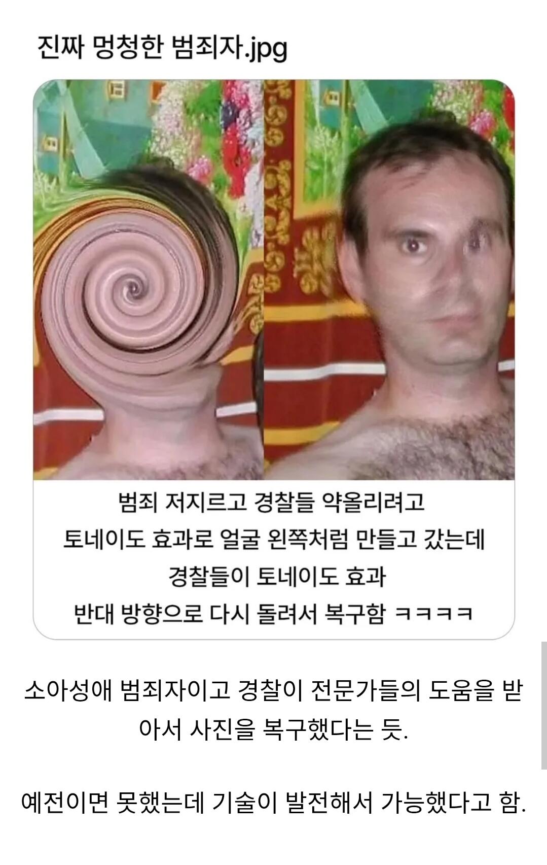 진짜 몽총한 범죄자 | 인스티즈