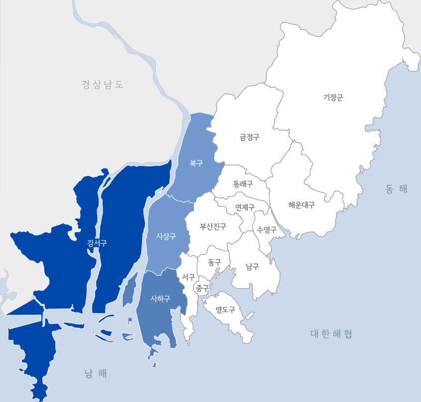 같은 지역 내에서도 발전도가 너무 차이나는 부산 | 인스티즈