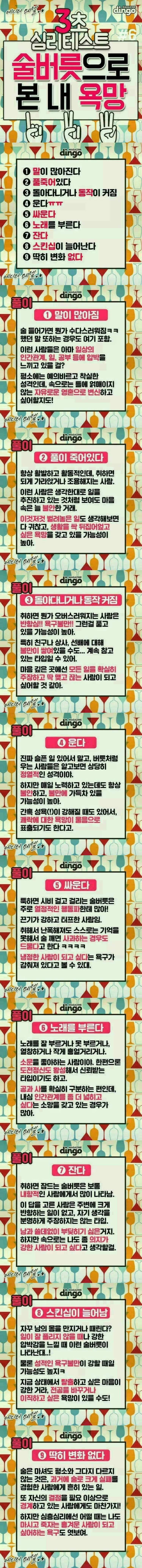 술버릇으로 보는 나의 욕망 | 인스티즈