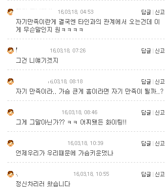 여자들이 죽어라 자기만족이라는데도 우기는 남자들 | 인스티즈