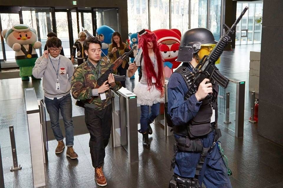 만우절날 어느 게임회사 출근길 | 인스티즈