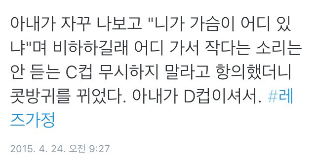 트위터의 레즈가정 이야기.twt | 인스티즈