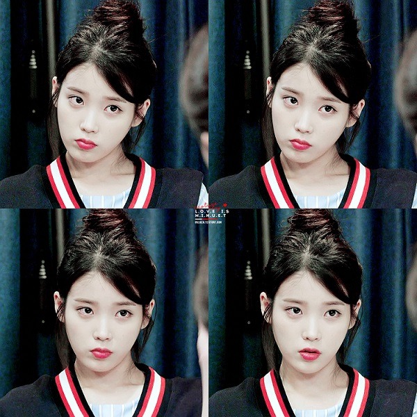 똥머리 아이유.jpgif | 인스티즈