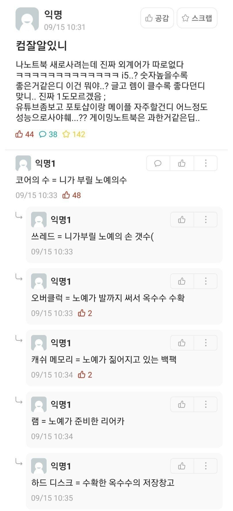 컴퓨터 모르는 사람들이 컴 살때 알아두면 좋은 참고 자료 | 인스티즈