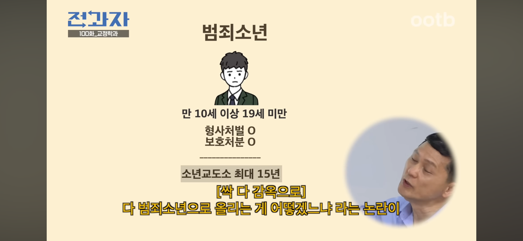 인간은 고쳐쓰는게 아니라서 촉법소년의 나이를 낮춰야한다는 이창섭.jpg | 인스티즈