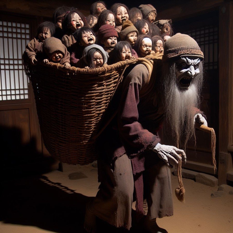 ai로 만든 한국요괴들을 | 인스티즈