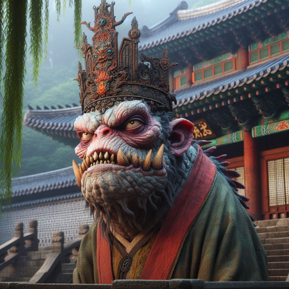 ai로 만든 한국요괴들을 | 인스티즈