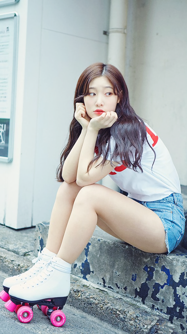 정채연 폰 배경화면 & 잠금화면. png | 인스티즈