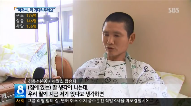 오늘 또 자해시도한 세월호 의인 김동수씨 상황...jpg | 인스티즈