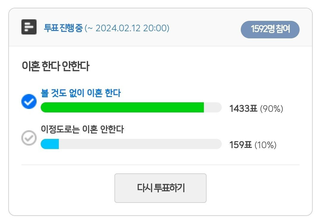 '이혼해야한다' 90% 나온 곰국 이혼글.jpg | 인스티즈