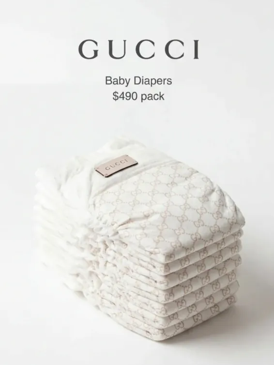 기저귀 가격이 60만 원, '구찌 기저귀' 논란 | 인스티즈