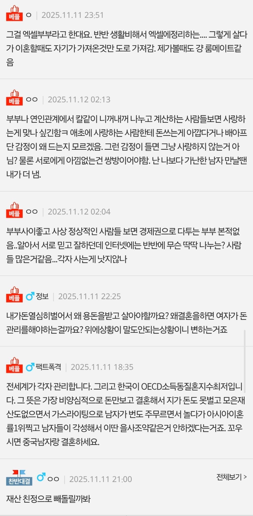 [네이트판] 근데 경제권 안합칠거면 결혼 왜하는거임?? | 인스티즈