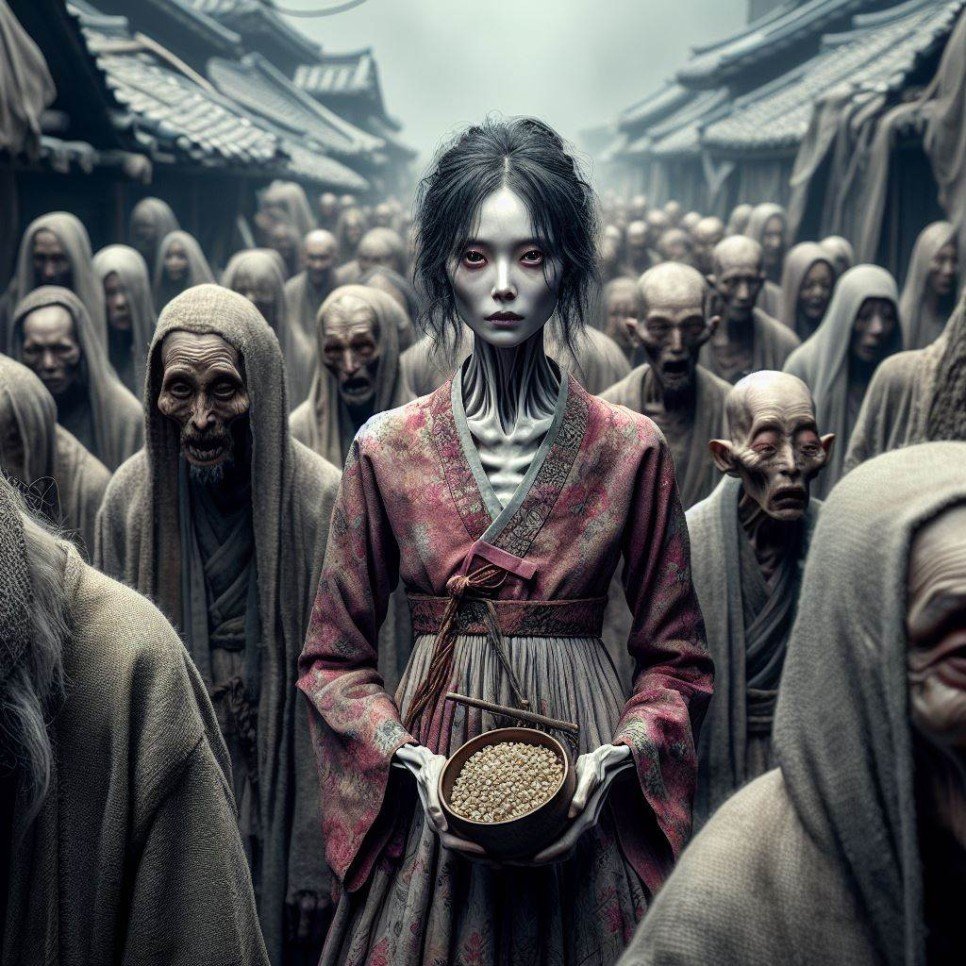 ai로 만든 한국요괴들을 | 인스티즈