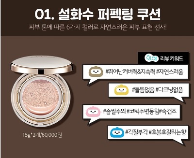 국내 인기 쿠션 BEST템 피부타입별 사용감 | 인스티즈