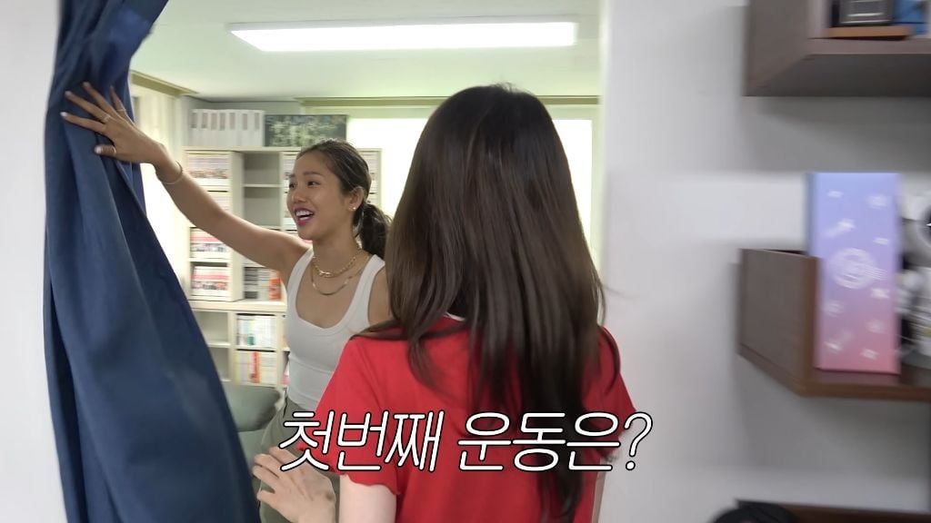 키 160에 몸무게 40kg 찍은 승희 운동하고 먹고 자기 건강 프로젝트 실시한 오마이걸 | 인스티즈