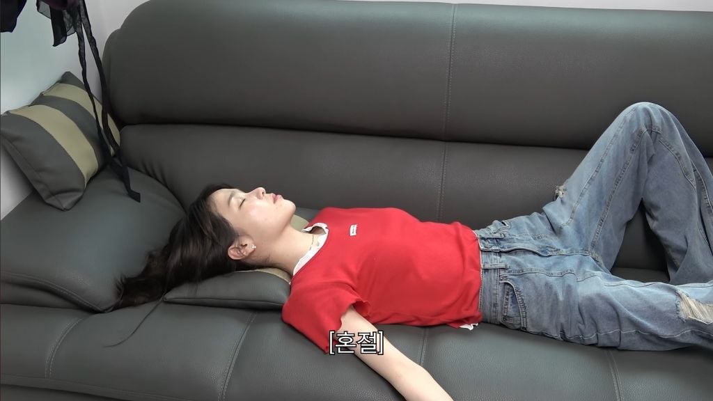 키 160에 몸무게 40kg 찍은 승희 운동하고 먹고 자기 건강 프로젝트 실시한 오마이걸 | 인스티즈